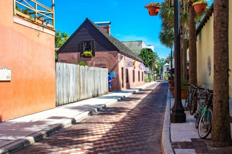 Popular tourist destination in St. Augustine Florida